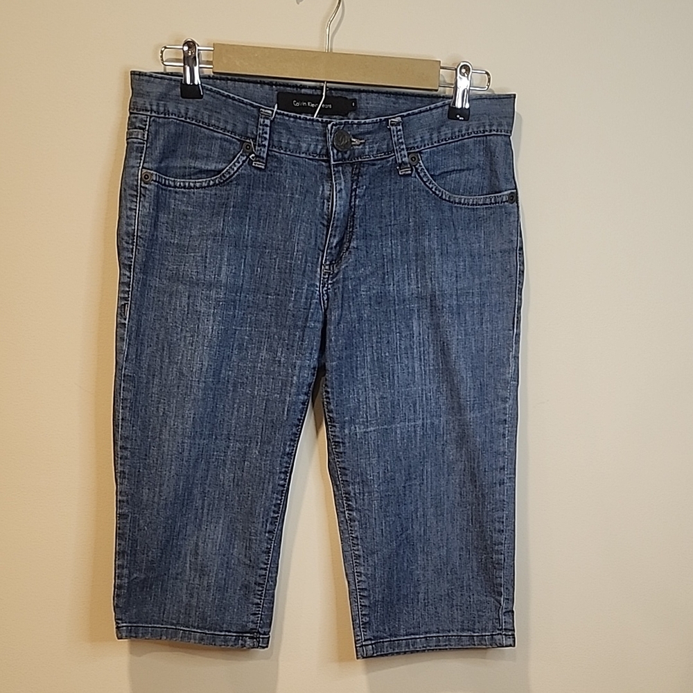 Calvin Klein Jeans Blue Denim Shorts